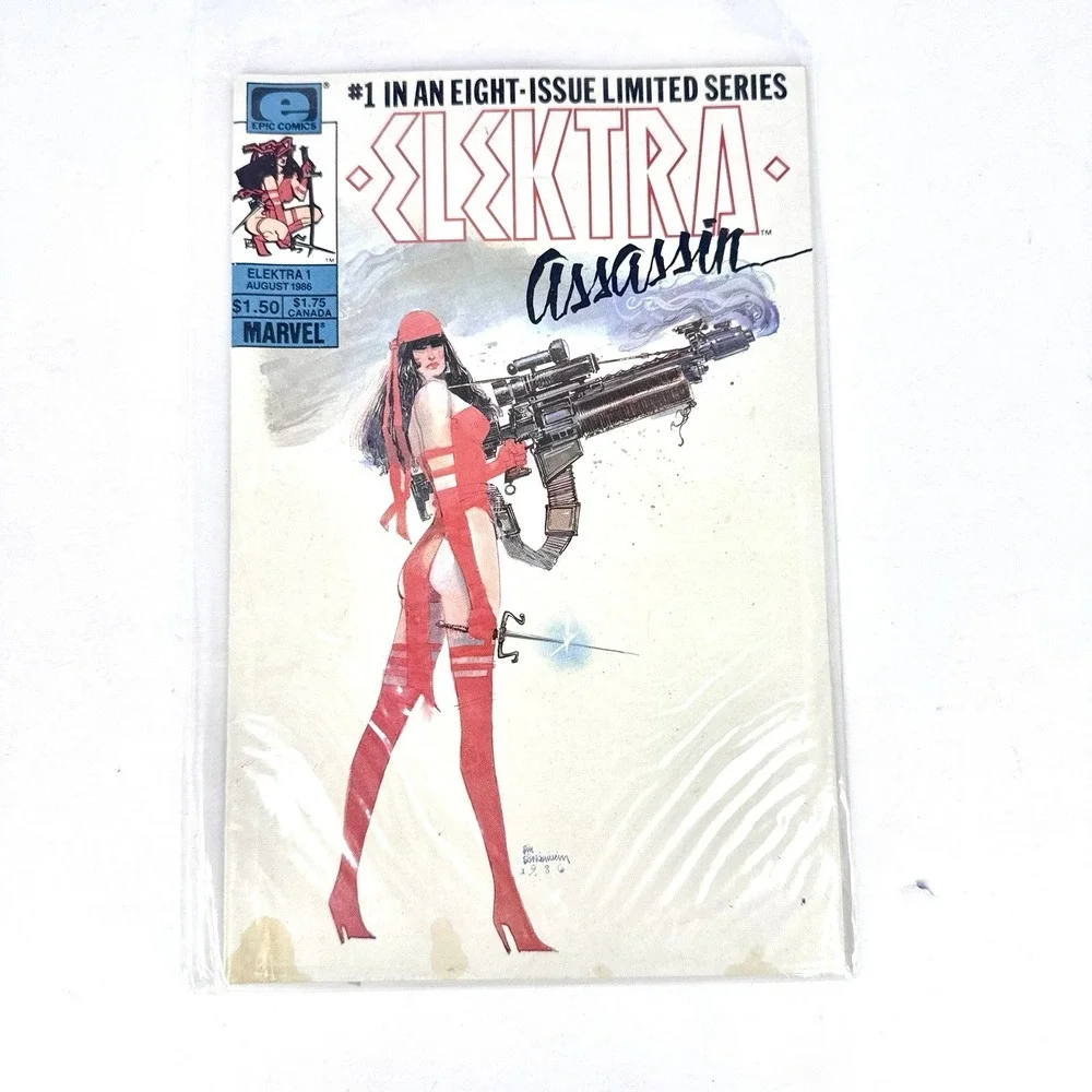 Marvel Elektra Assassin #1 Comic 1986‎ Epic Limited Series 1 of 8 READ